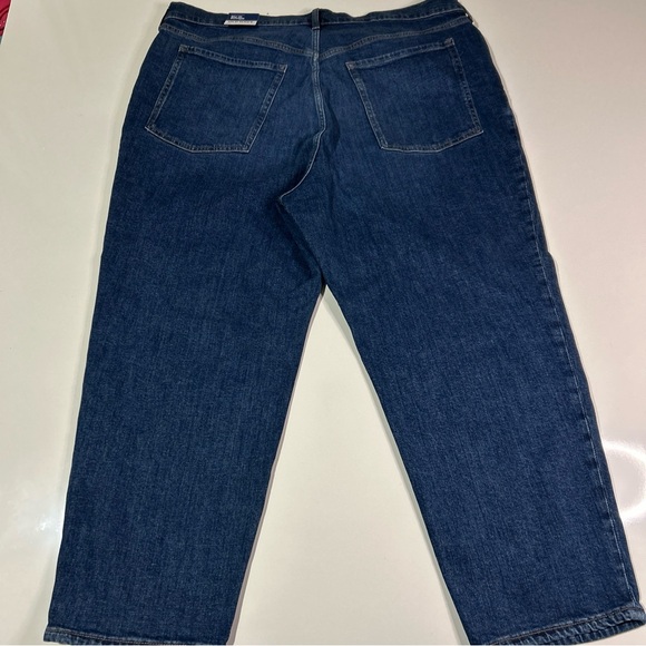 Old Navy Sky Hi Jeans Women’s 24 Straight Extra High Rise Stretch Mom Dark Wash - Picture 11 of 15